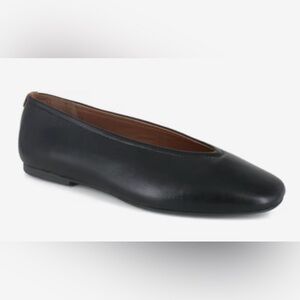 Gentle Souls Black Leather Slip-On